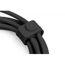 DIGITUS USB 3.2 kabelis Tips C - C silikona St / St 2m Black DIGITUS USB 3.2 kabelis Tips C - C silikona St / St 2m Black