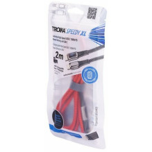 TROIKA įkrovimo laidas SPEEDY XL Red TROIKA įkrovimo laidas SPEEDY XL Red