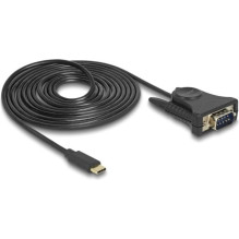 DELOCK Adapteris USB Type-C uz Seriālo DB9 RS232 DELOCK Adapteris USB Type-C uz Seriālo DB9 RS232
