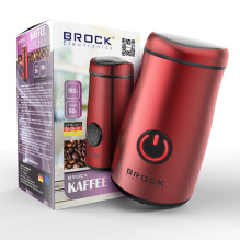 Brock CG 2050 RD kavos malūnėlis 150W, Red