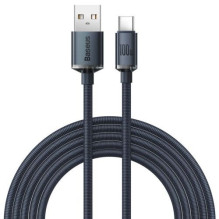 Baseus Crystal Shine 100W USB-C kabelis 2m Baseus Crystal Shine 100W USB-C kabelis 2m