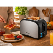 Brock BT 1003 SS skrudintuvas 800W, juodas / plieninis