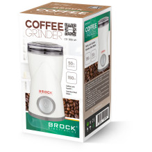 Brock CG 3050 WH Coffee Grinder 150W, White