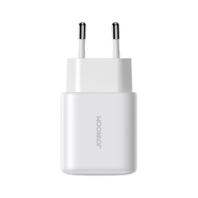 Joyroom Kelioninis įkroviklis C+U. PD 20W, QC 3.0, balta (JR-TCF21) Joyroom Kelioninis įkroviklis C+U. PD 20W, QC 3.0, balta (JR-TCF21)