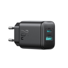 Joyroom Travel Charger C+U. PD 25W, SFC, PPS, Black (JR-TCF13) Joyroom Travel Charger C+U. PD 25W, SFC, PPS, Black (JR-TCF13)