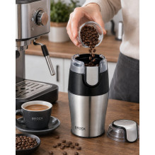Brock CG 4050 SS Coffee Grinder 150W, Steel