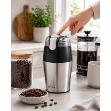 Brock CG 4050 SS Coffee Grinder 150W, Steel
