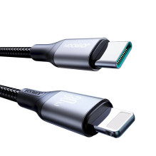 Joyroom Type-C - Lightning Cable Flash Series Cable A28, 30W, 480mb / s, 2m, Black (S-A28_CLB2) Joyroom Type-C - Lightning Cable Flash Series Cable A28, 30W, 480mb / s, 2m, Black (S-A28_CLB2)