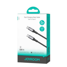 Joyroom Type-C - Type-C Flash Series Cable A28, 60W, 480mb / s, 1m, Black (S-A28_CCB) Joyroom Type-C - Type-C Flash Series Cable A28, 60W, 480mb / s, 1m, Black (S-A28_CCB)