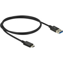 USB cable Digitus USB-A - USB-C 1 m Black (83983) USB cable Digitus USB-A - USB-C 1 m Black (83983)