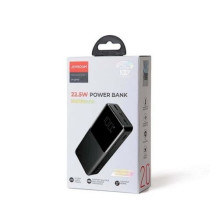Joyroom Power Bank with Digital Display C+U+U, PD 22.5W, 20000 mAh with Micro-USB input, Black (JR-QP192) Joyroom Power Bank with Digital Display C+U+U, PD 22.5W, 20000 mAh with Micro-USB input, Black (JR-QP192)