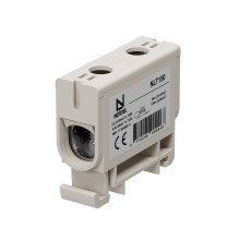 NLT150 Universal terminal 1x2.5-50 mm², gray, for aluminum / copper (Al / Cu) conductors