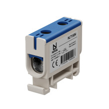 NLT150 Universal terminal 1x2.5-50 mm², blue, for aluminum / copper (Al / Cu) conductors