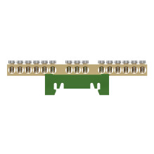 NPE terminals 63A 15x16 mm² green