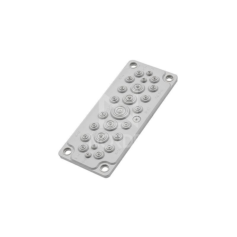 HTC-25 multi-purpose flange gasket FL21 IP65 / IP55 RAL7035