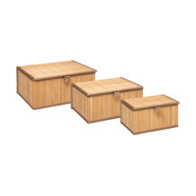 SET OF BAGS 3 PCS BAMBOO