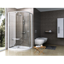 SHOWER CABIN PSKK-90 90X90 SATIN-TRANSP SHOWER CABIN PSKK-90 90X90 SATIN-TRANSP