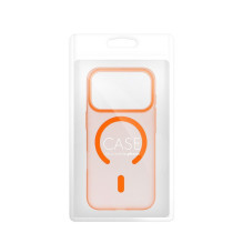 Case for iPhone 17 Pro / 18 Pro Go Orange compatible with MagSafe orange