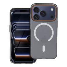 Case for iPhone 17 Pro / 18 Pro Go Orange compatible with MagSafe black Case for iPhone 17 Pro / 18 Pro Go Orange compatible with MagSafe black