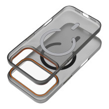 Case for iPhone 17 Pro / 18 Pro Go Orange compatible with MagSafe black Case for iPhone 17 Pro / 18 Pro Go Orange compatible with MagSafe black