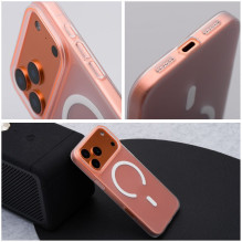 Case for iPhone 17 Pro Max / 18 Pro Max Go Orange compatible with MagSafe transparent Case for iPhone 17 Pro Max / 18 Pro Max Go Orange compatible with MagSafe transparent