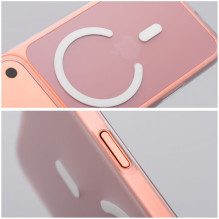Case for iPhone 17 Pro Max / 18 Pro Max Go Orange compatible with MagSafe transparent Case for iPhone 17 Pro Max / 18 Pro Max Go Orange compatible with MagSafe transparent