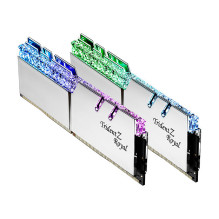 G.Skill DIMM 32 GB DDR4-3600 (2x 16 GB) Dual-Kit (silber, F4-3600C18D-32GTRS, Trident Z Royal, INTEL XMP)