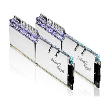 G.Skill DIMM 32 GB DDR4-3600 (2x 16 GB) Dual-Kit (silber, F4-3600C18D-32GTRS, Trident Z Royal, INTEL XMP)