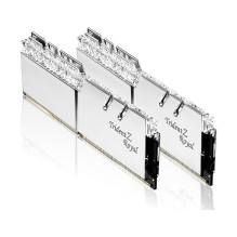 G.Skill DIMM 32 GB DDR4-3600 (2x 16 GB) Dual-Kit (silver, F4-3600C18D-32GTRS, Trident Z Royal, INTEL XMP)