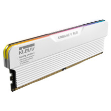 32GB KLEVV (16Gbx2) Urban V RGB 6000 CL28 Balta 32GB KLEVV (16Gbx2) Urban V RGB 6000 CL28 Balta
