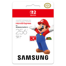 Nintendo Nintendo „Switch 2 microSD Express“ kortelė 256 GB („Mario-Design“)