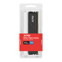 8GB ADATA DIMM 3200 (schwarz, AX4U32008G16A-SBKD35G, XPG Spectrix D35G, INTEL XMP) 8GB ADATA DIMM 3200 (schwarz, AX4U32008G16A-SBKD35G, XPG Spectrix D35G, INTEL XMP)