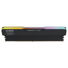 32GB KLEVV (16GBx2) Urban V RGB 6000 CL28 Juoda 32GB KLEVV (16GBx2) Urban V RGB 6000 CL28 Juoda