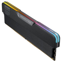 32GB KLEVV (16GBx2) Urban V RGB 6000 CL28 Juoda 32GB KLEVV (16GBx2) Urban V RGB 6000 CL28 Juoda