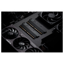 32GB KLEVV (16GBx2) Urban V RGB 6000 CL28 Juoda 32GB KLEVV (16GBx2) Urban V RGB 6000 CL28 Juoda