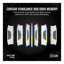 16GB CORSAIR VENGEANCE RGB 5200 (2 x 8GB) CL40 AMD EXPO Intel XMP 16GB CORSAIR VENGEANCE RGB 5200 (2 x 8GB) CL40 AMD EXPO Intel XMP