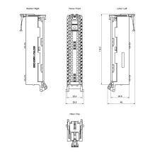 Siemens 6ES7592-1AM00-0XB0 6ES75921AM000XB0 SPS connector