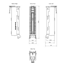 Siemens 6ES7592-1BM00-0XB0 6ES75921BM000XB0 SPS connector