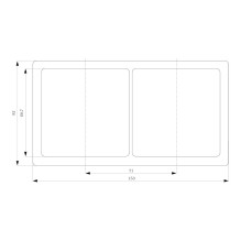 Siemens 5TG1322 wall plate / switch cover