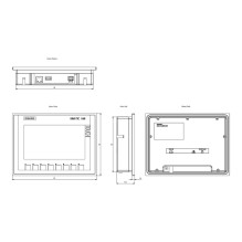 Siemens 6AV2123-2GB03-0AX0 digital / analogue I / O module Siemens 6AV2123-2GB03-0AX0 digital / analogue I / O module