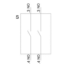 Siemens 3SU1400-1AA10-1DA0 pagalbinis contact Siemens 3SU1400-1AA10-1DA0 pagalbinis contact