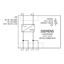 Siemens 6EP3321-6SB00-0AY0 power adapter / inverter