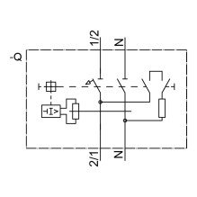 Siemens 5SV1316-6KK10 grandinės pertraukiklis Siemens 5SV1316-6KK10 grandinės pertraukiklis