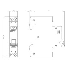 Siemens 5SV1316-6KK10 circuit breaker
