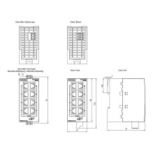 Siemens 6GK5008-0BA10-1AB2 network switch Siemens 6GK5008-0BA10-1AB2 network switch