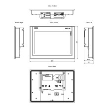 Siemens 6AV2124-0MC01-0AX0 touch control panel