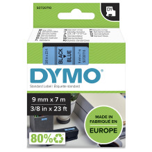 DYMO D1 Standard - Black on Blue - 9mm label-making tape DYMO D1 Standard - Black on Blue - 9mm label-making tape