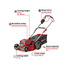Einhell GP-CM 36 / 47 S Li BL