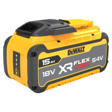 DEWALT Flexvolt Akku mit 270 Wh / max. 15 Ah DEWALT Flexvolt Akku mit 270 Wh / max. 15 Ah