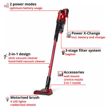 Einhell TE-SV 18 Li (1x4,0Ah) handheld vacuum Einhell TE-SV 18 Li (1x4,0Ah) handheld vacuum
